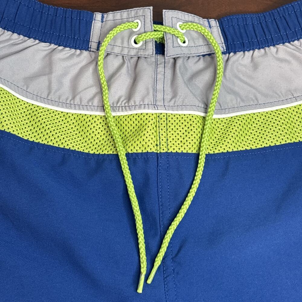 Disney Store Toy Story Buzz Lightyear Blue Gray Swim Shorts Trunks Size 4 5 S - Picture 3 of 6